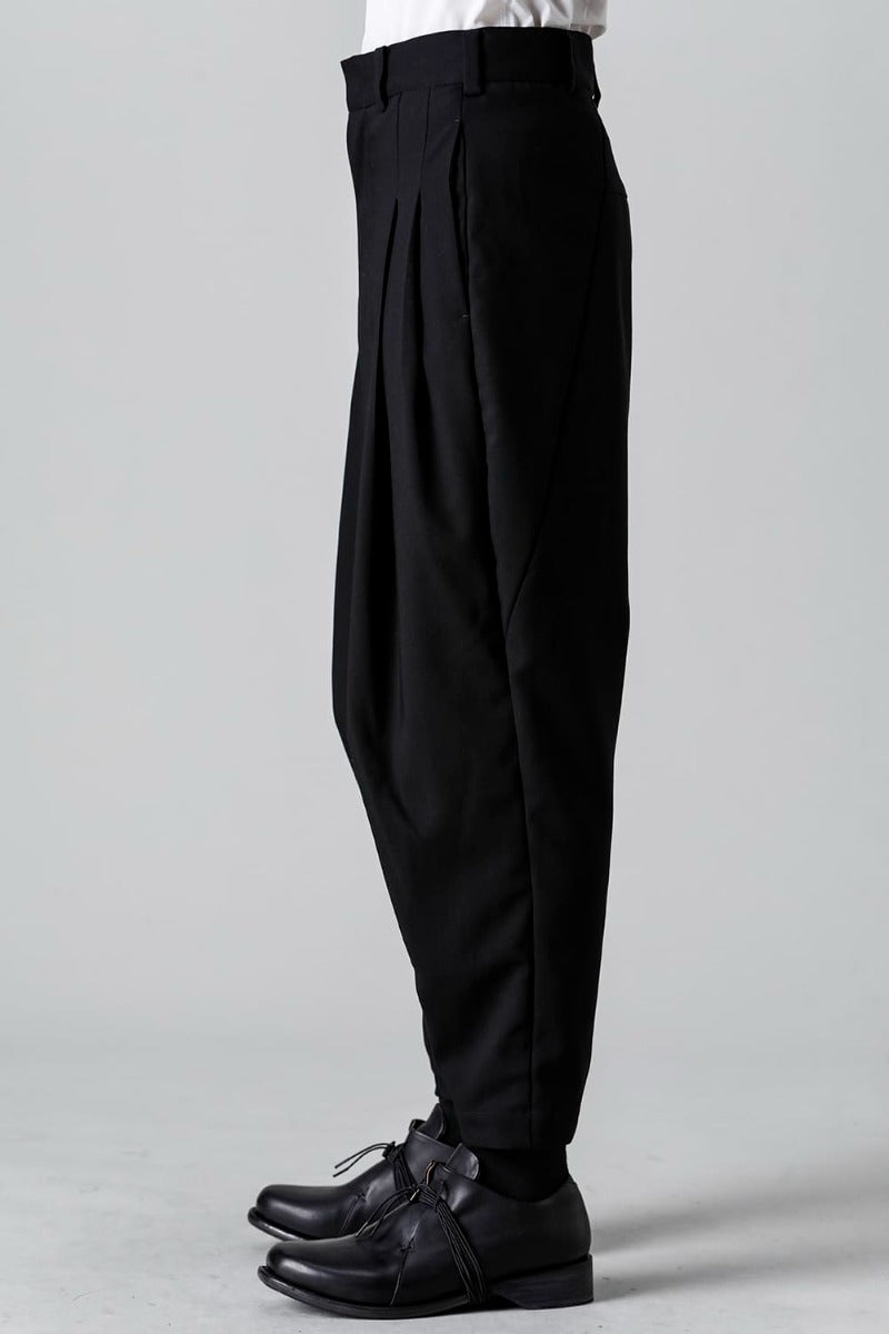 クロップドパンツ モヘア ウール