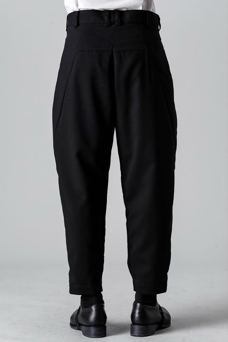 クロップドパンツ モヘア ウール