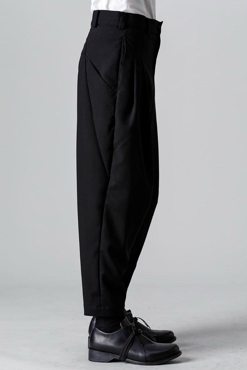 クロップドパンツ モヘア ウール