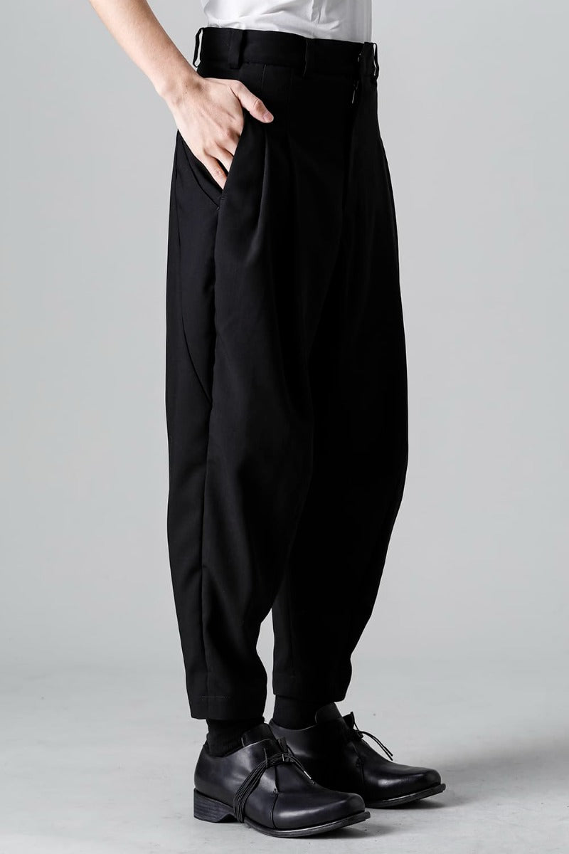 クロップドパンツ モヘア ウール