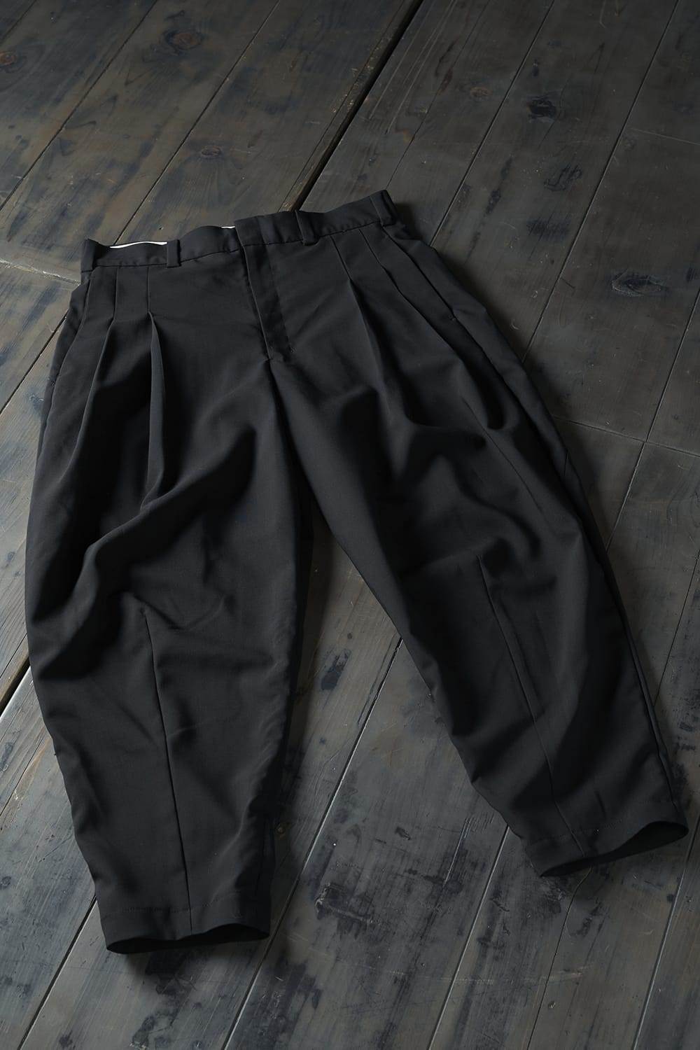 クロップドパンツ モヘア ウール