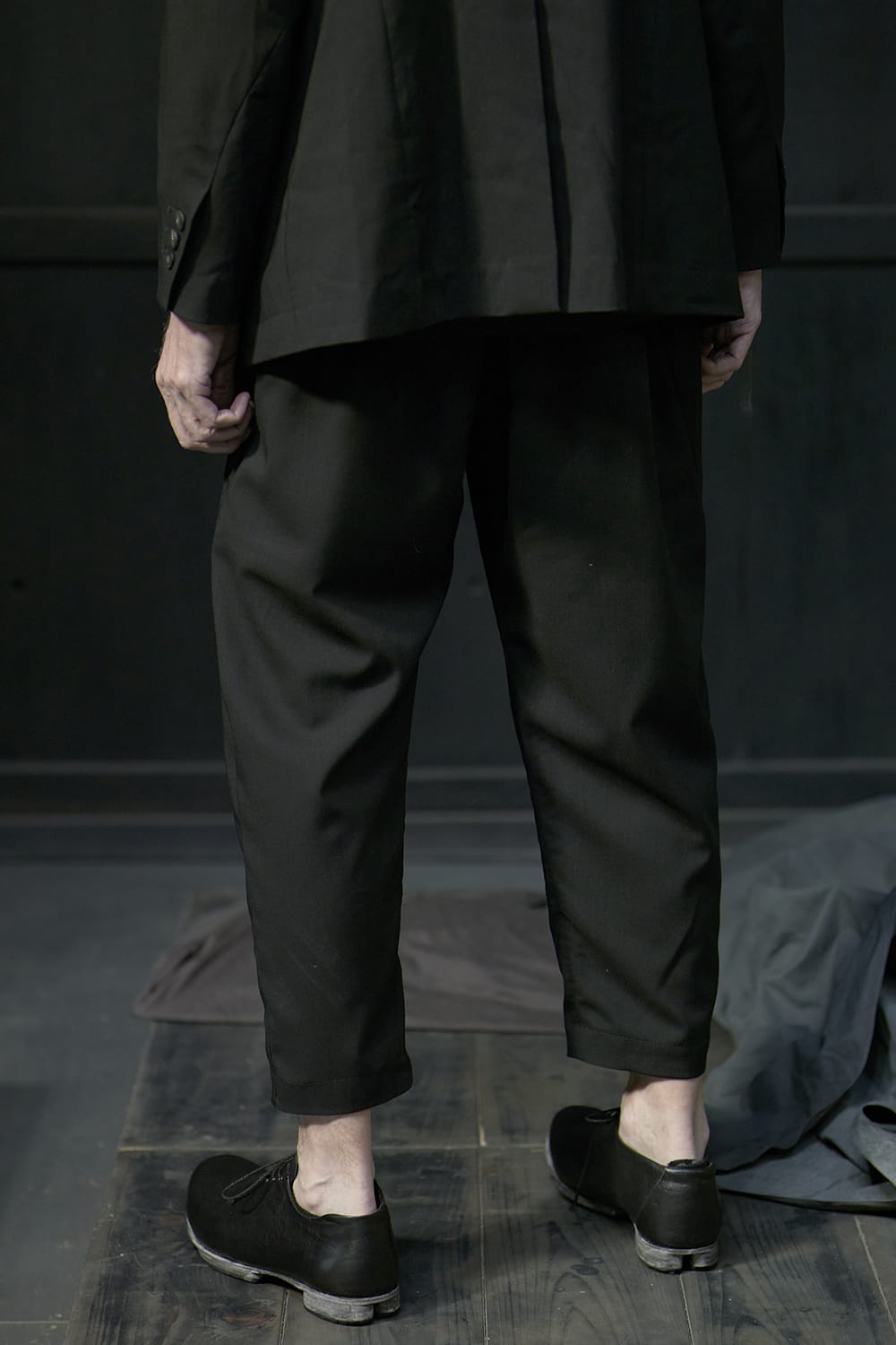 クロップドパンツ モヘア ウール