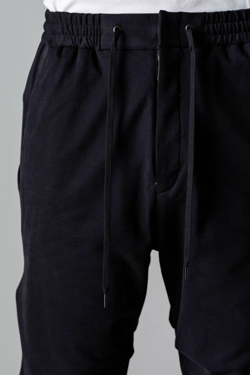 Jogger pants cotton jersey  Used Black
