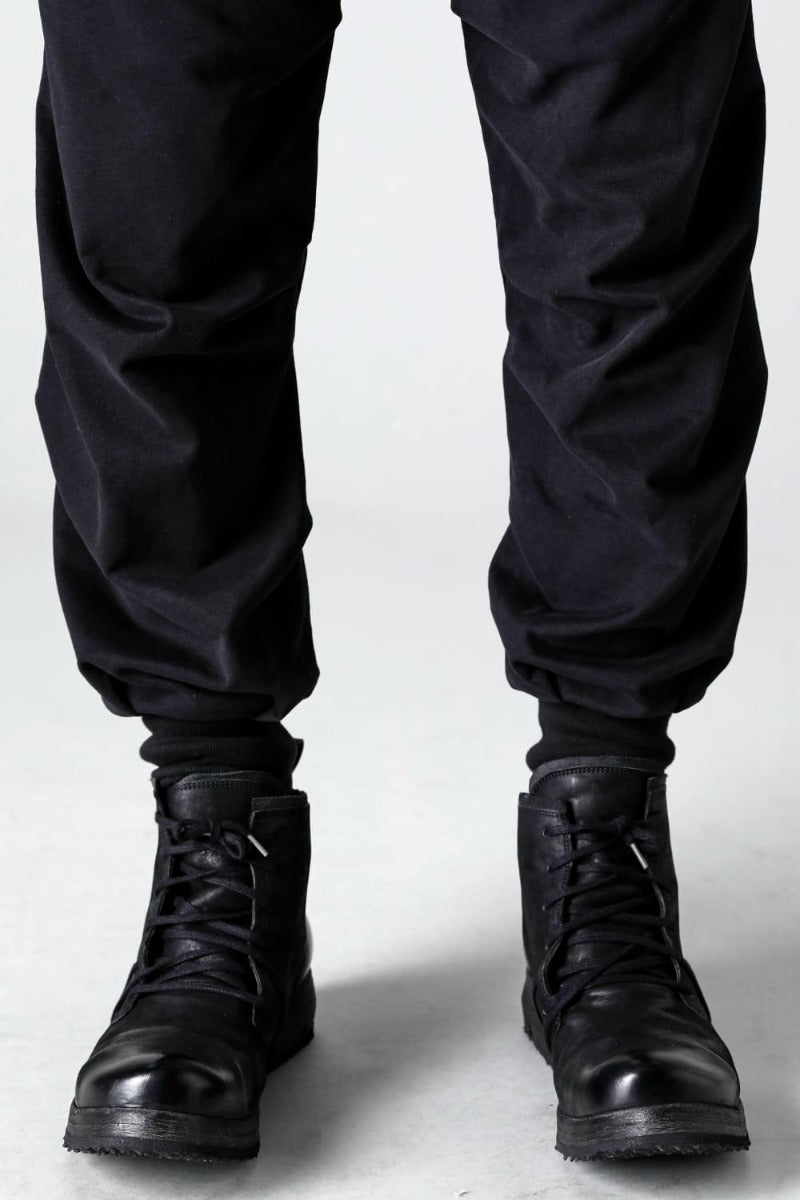 Jogger pants cotton jersey  Used Black