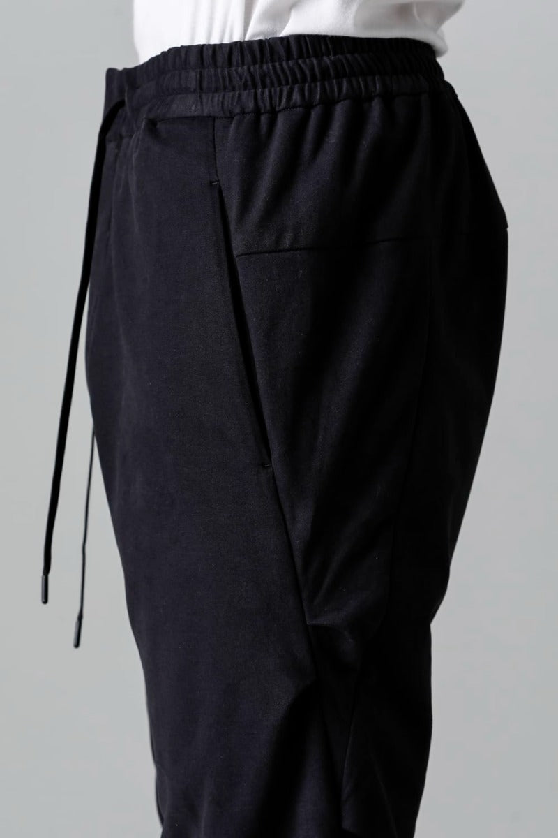 Jogger pants cotton jersey  Used Black