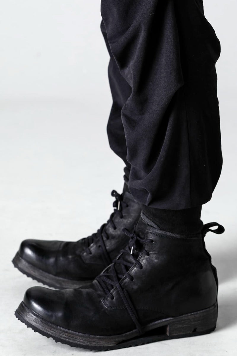 Jogger pants cotton jersey  Used Black