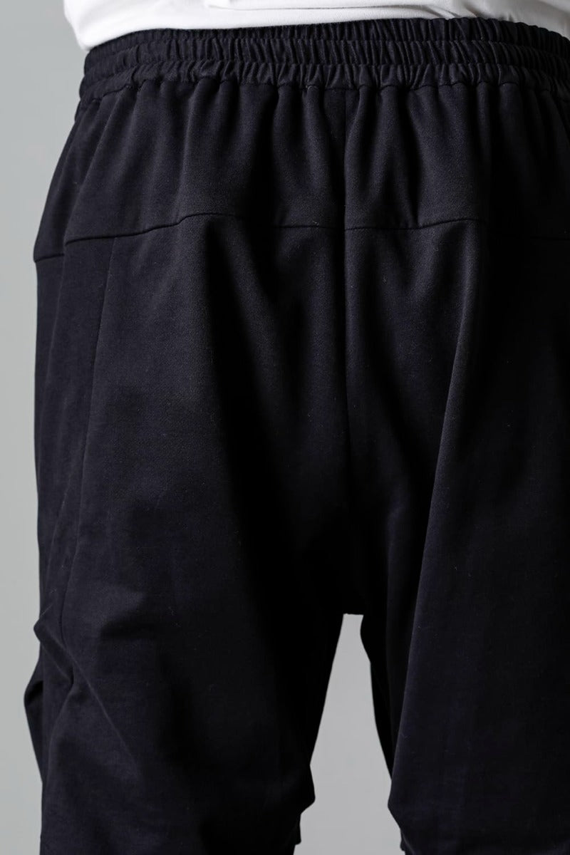 Jogger pants cotton jersey  Used Black