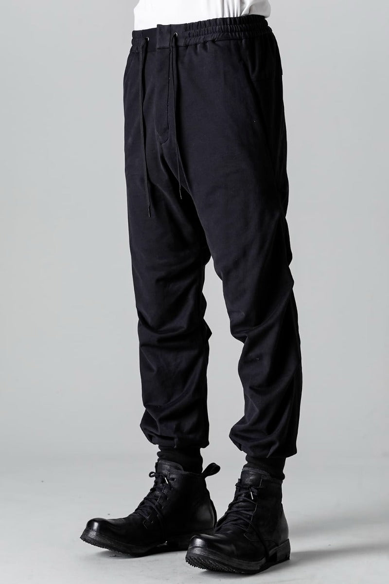 Jogger pants cotton jersey  Used Black