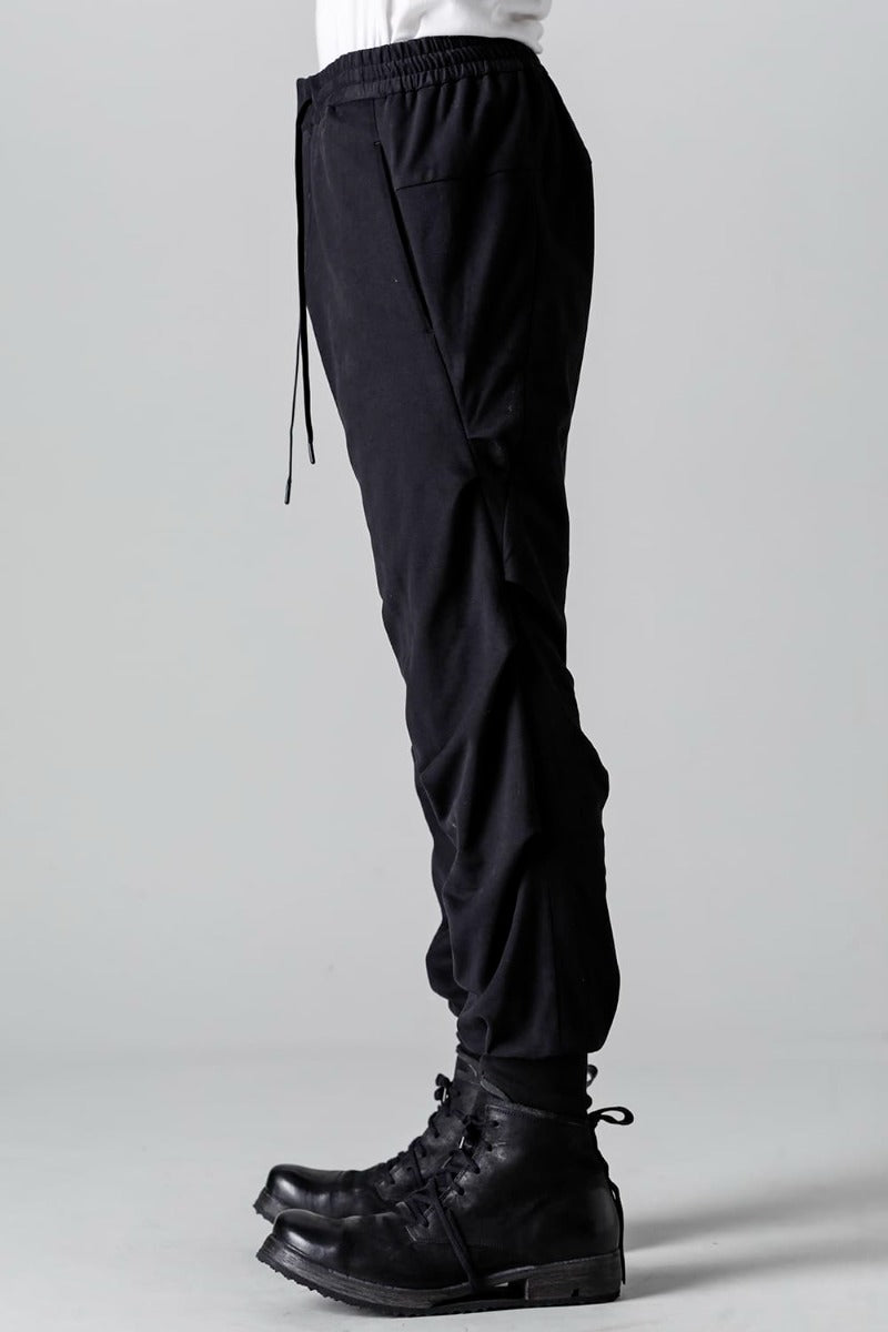 Jogger pants cotton jersey  Used Black