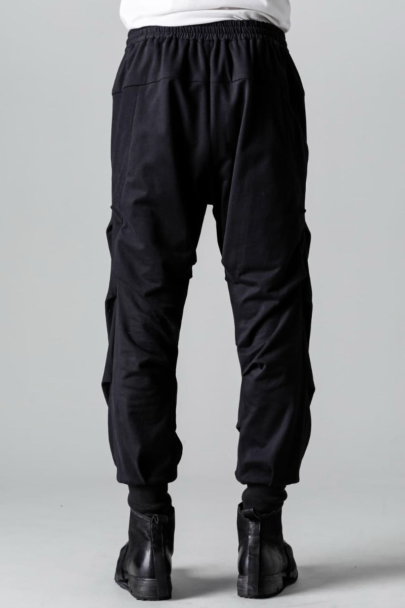 Jogger pants cotton jersey  Used Black