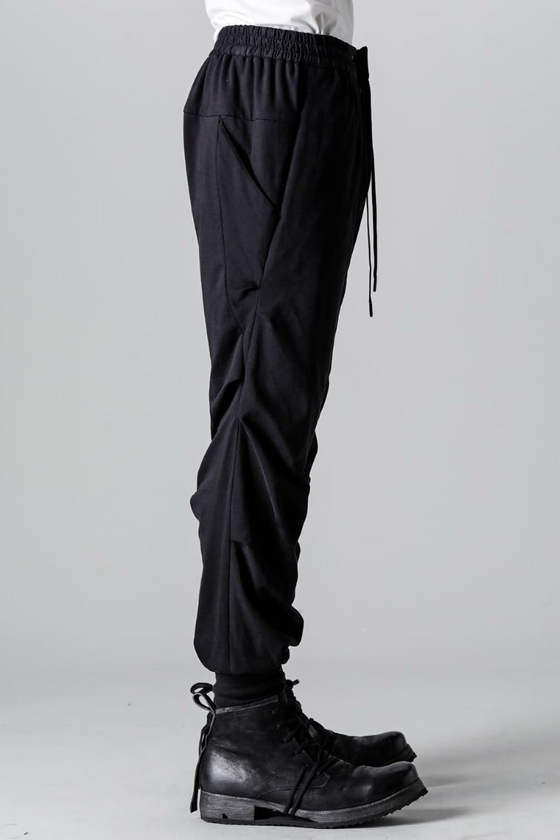 Jogger pants cotton jersey  Used Black