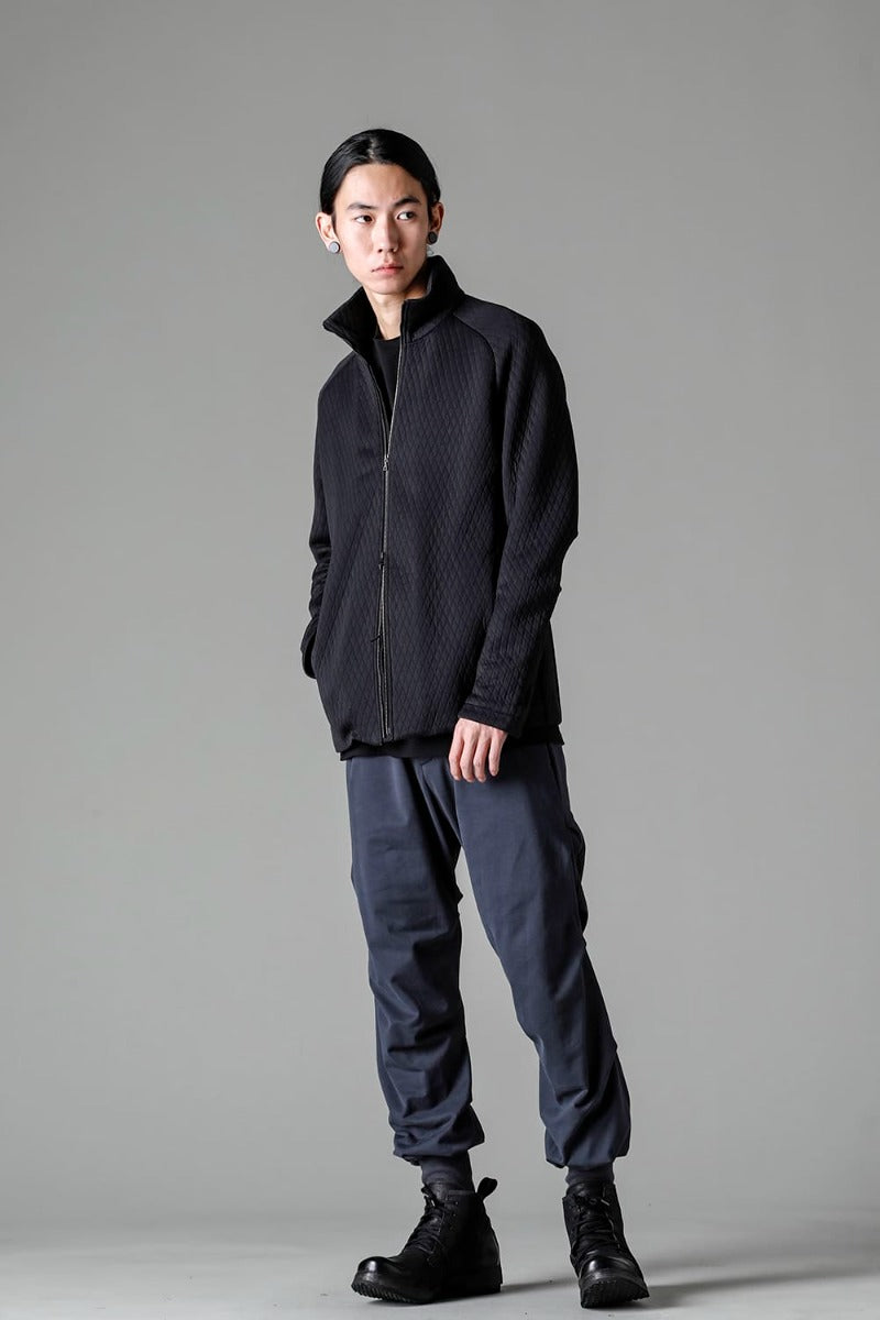 Jogger pants cotton jersey  Blue Gray