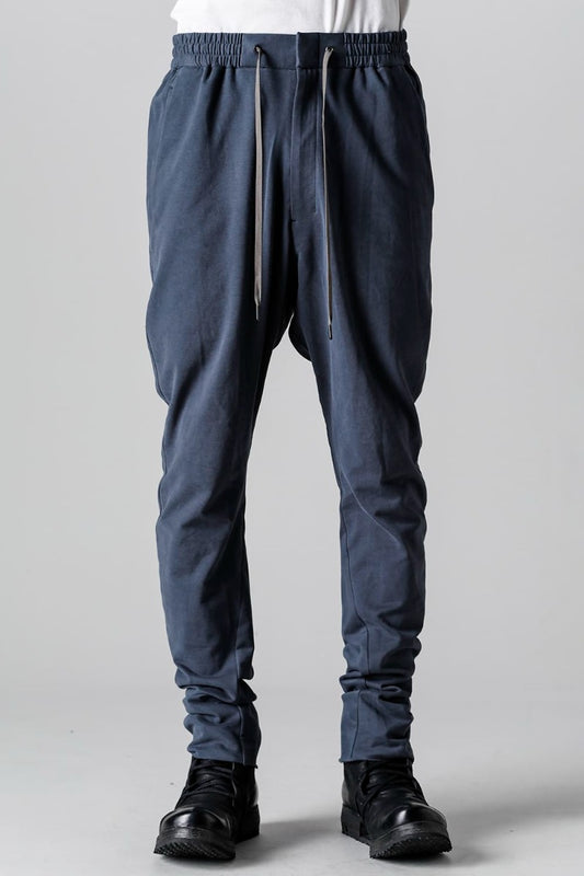 Slim pants cotton jersey  Blue Gray