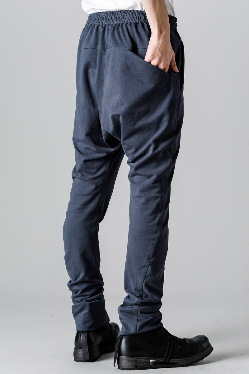 Slim pants cotton jersey  Blue Gray