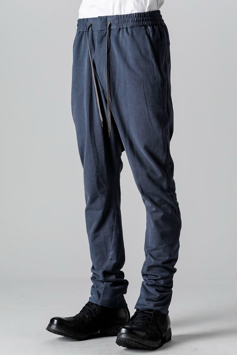 Slim pants cotton jersey  Blue Gray