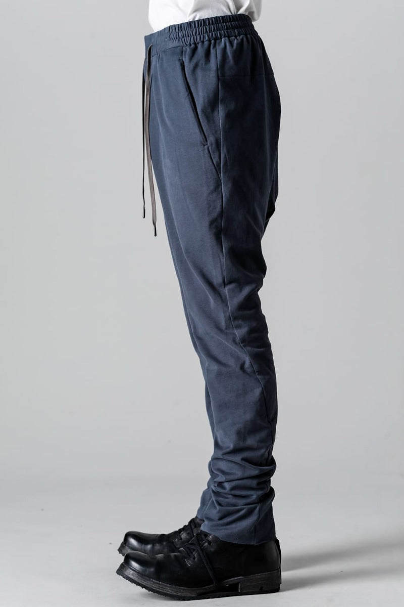 Slim pants cotton jersey  Blue Gray