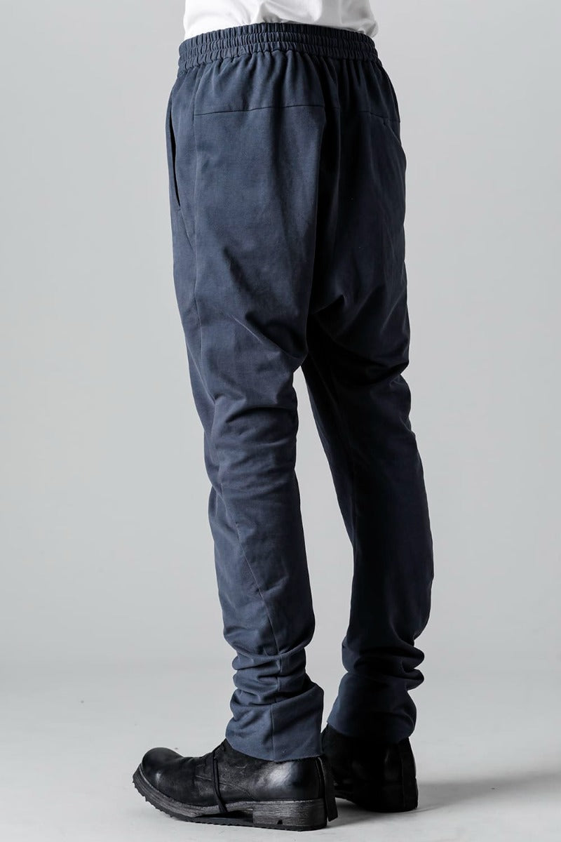 Slim pants cotton jersey  Blue Gray