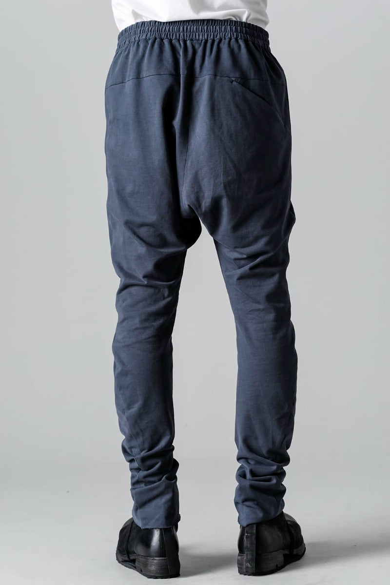 Slim pants cotton jersey  Blue Gray