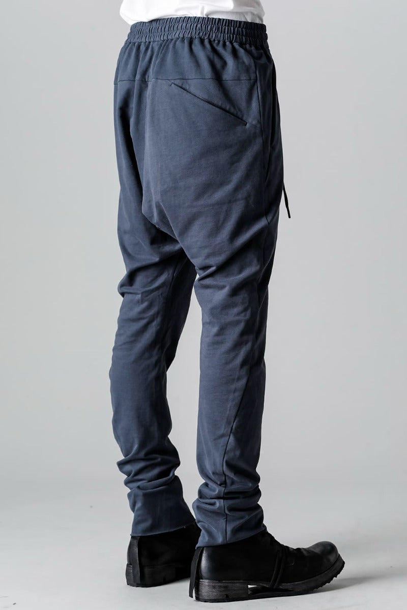 Slim pants cotton jersey  Blue Gray