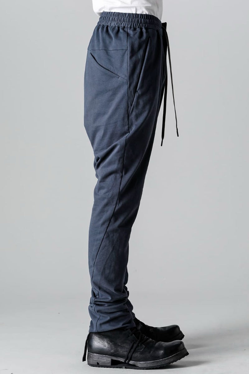 Slim pants cotton jersey  Blue Gray