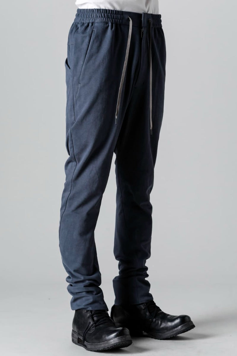 Slim pants cotton jersey  Blue Gray