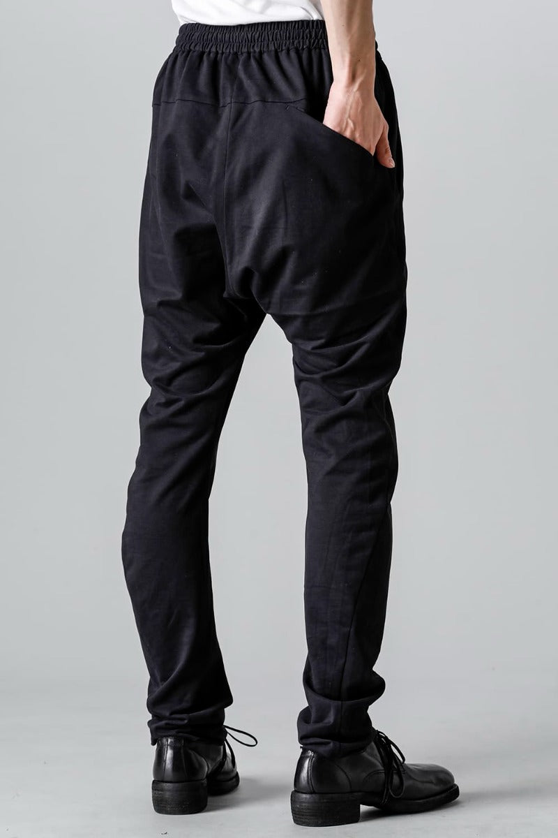 Slim pants cotton jersey  Used Black