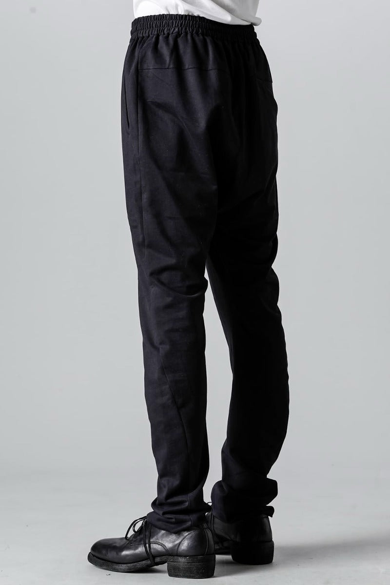 Slim pants cotton jersey  Used Black