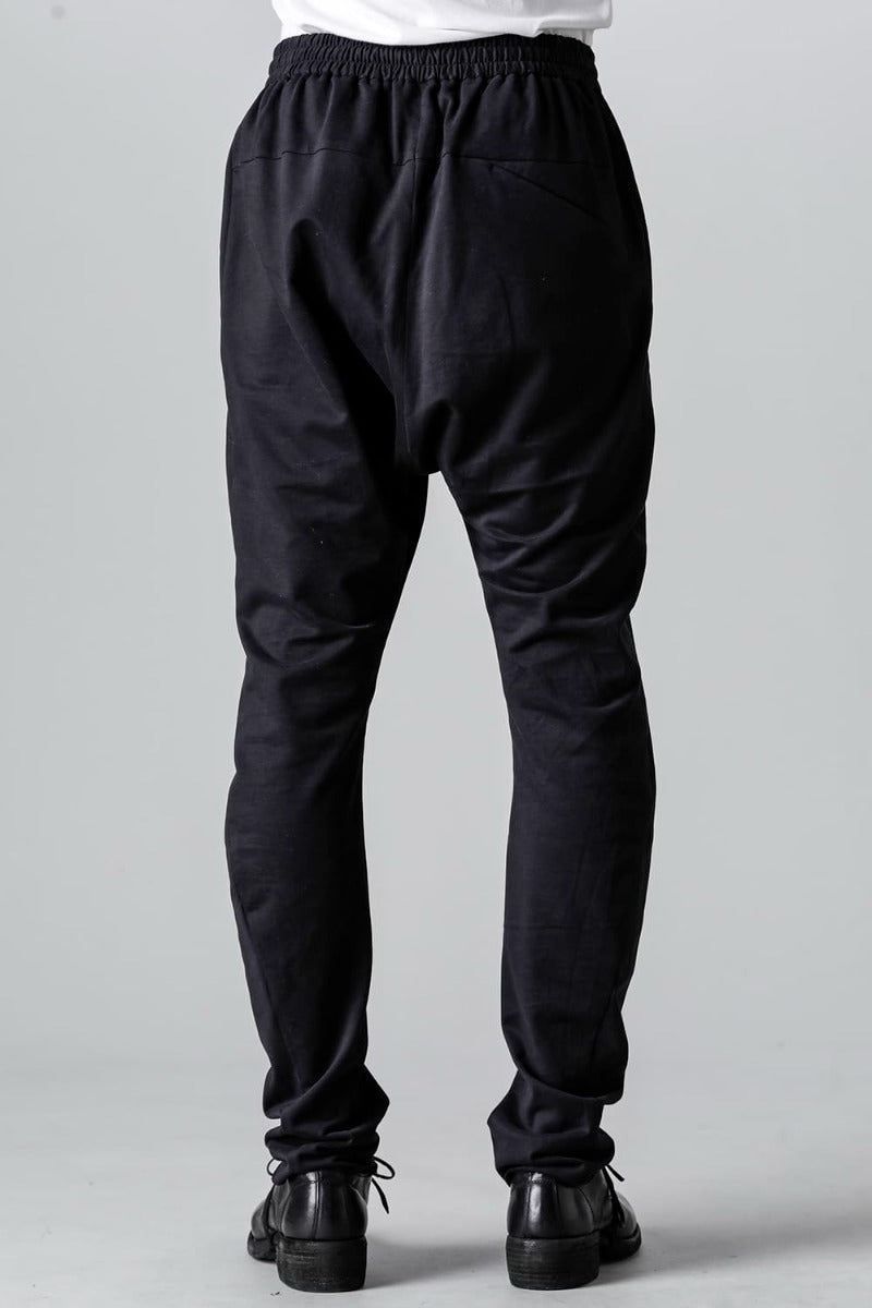 Slim pants cotton jersey  Used Black