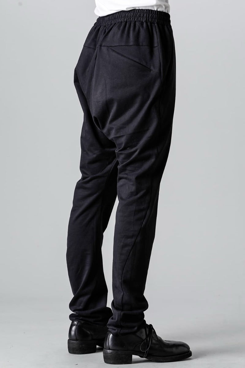 Slim pants cotton jersey  Used Black