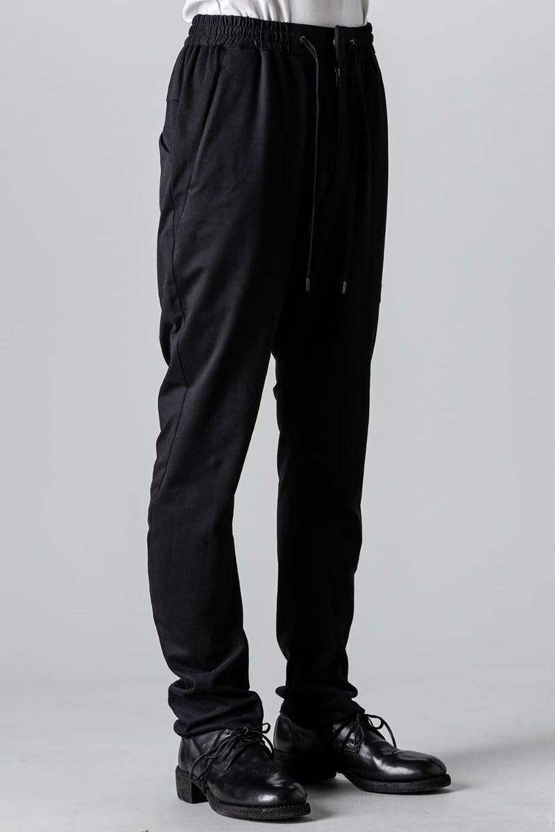 Slim pants cotton jersey  Used Black