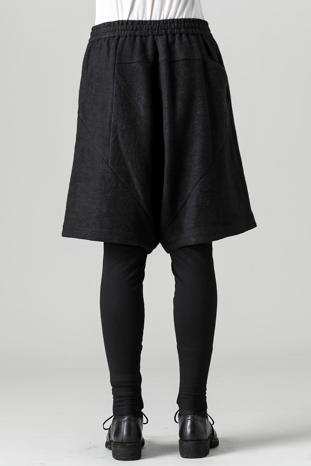 レイヤード パンツ カシゴラ リネン