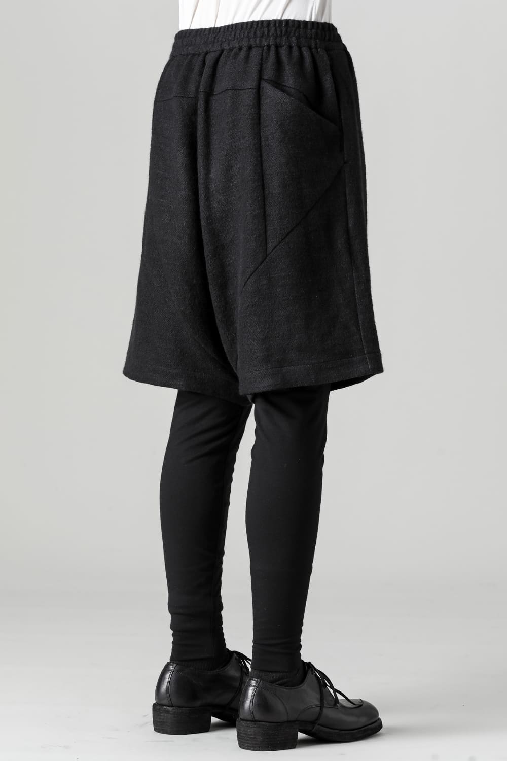 レイヤード パンツ カシゴラ リネン