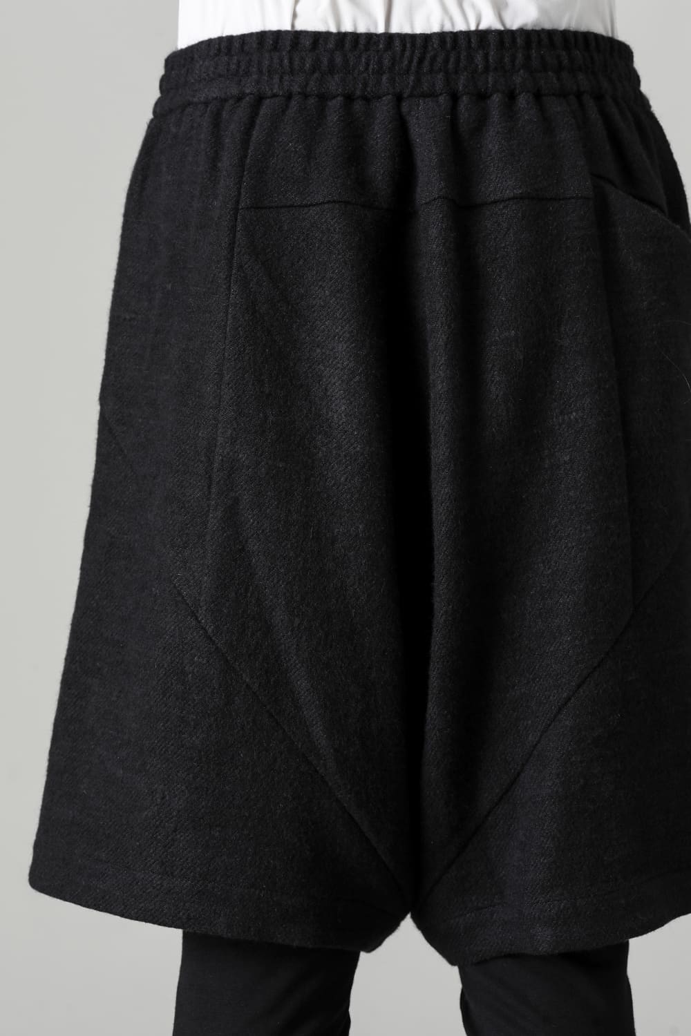 レイヤード パンツ カシゴラ リネン