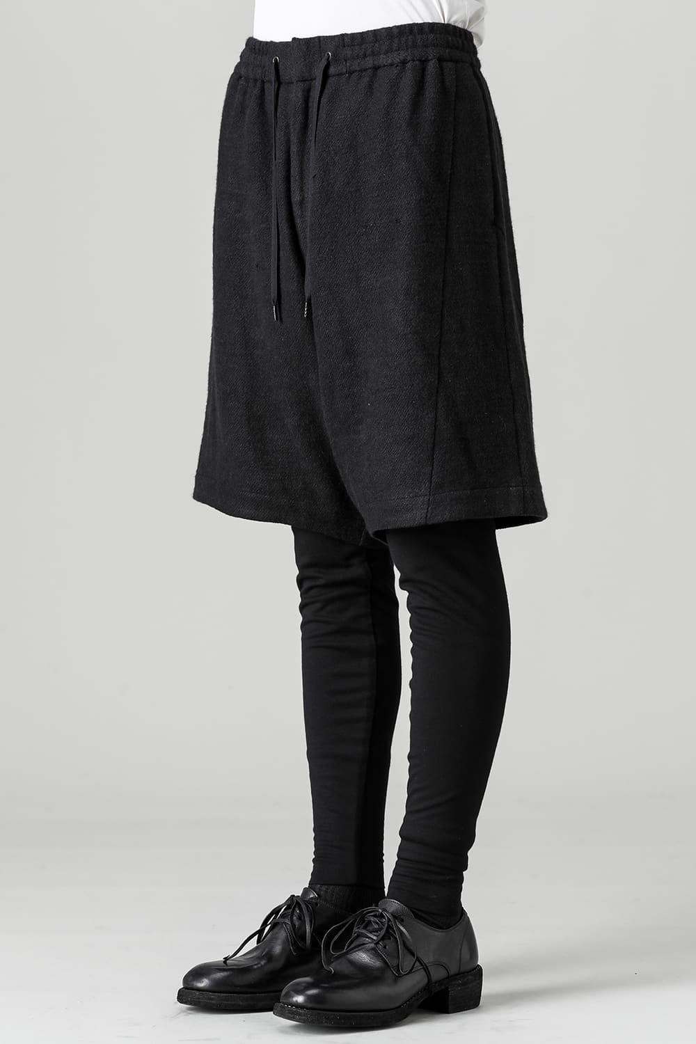 レイヤード パンツ カシゴラ リネン