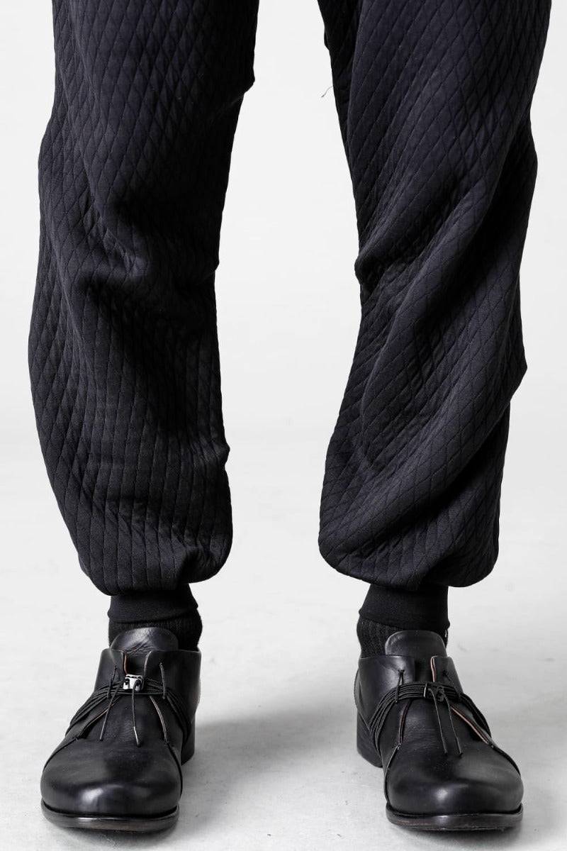 Jogger pants quilted cotton / polyester