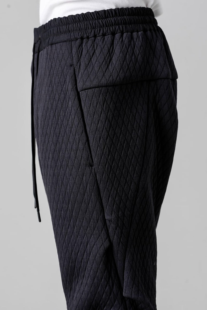 Jogger pants quilted cotton / polyester