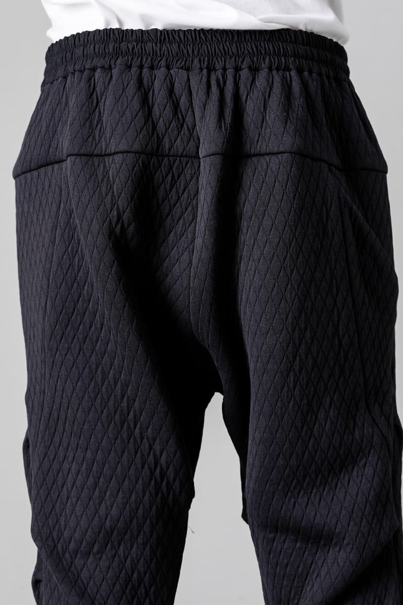 Jogger pants quilted cotton / polyester