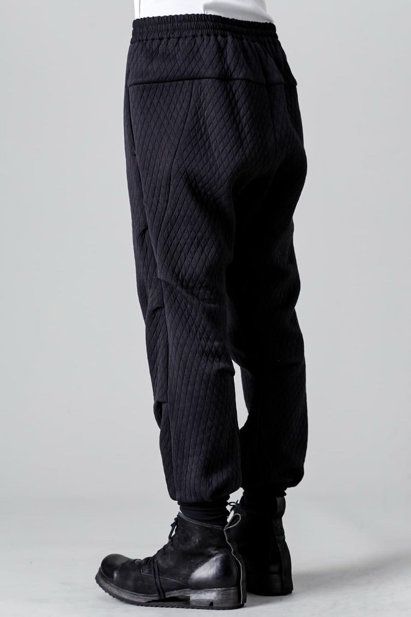 Jogger pants quilted cotton / polyester