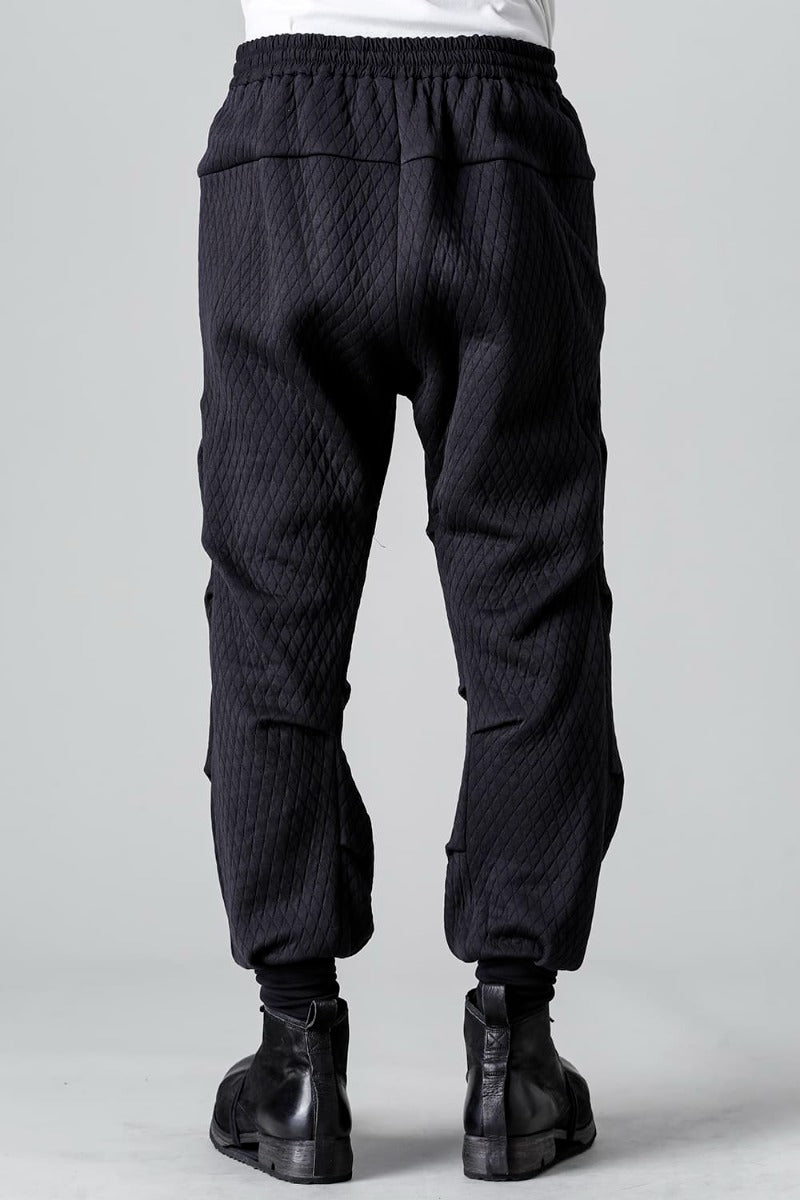 Jogger pants quilted cotton / polyester