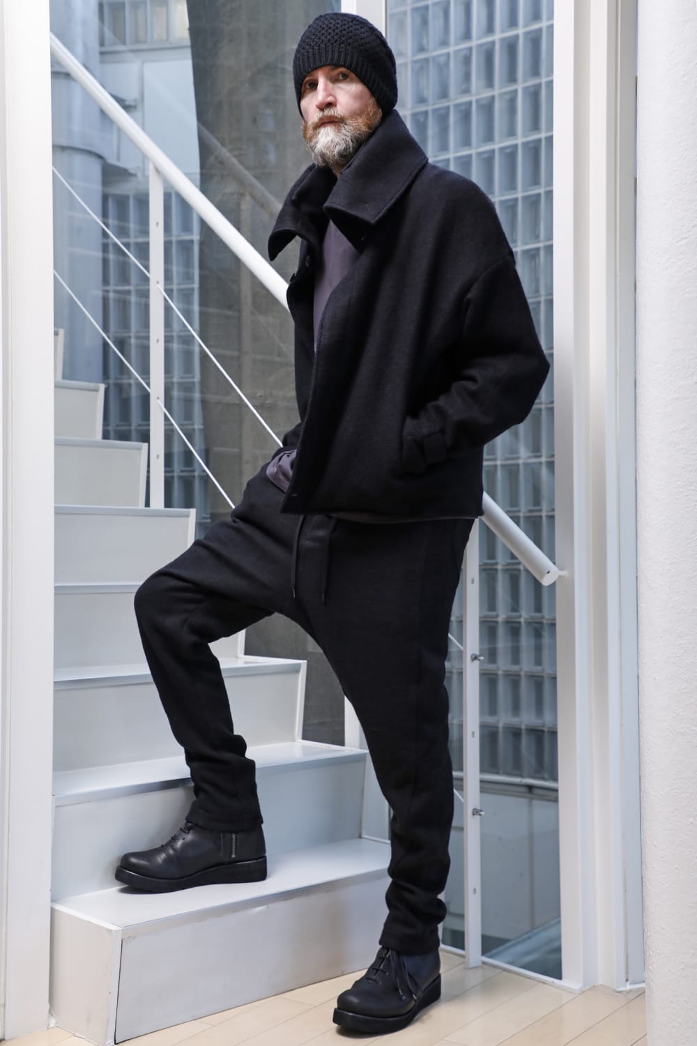 Easy pants brushed cashgora linen