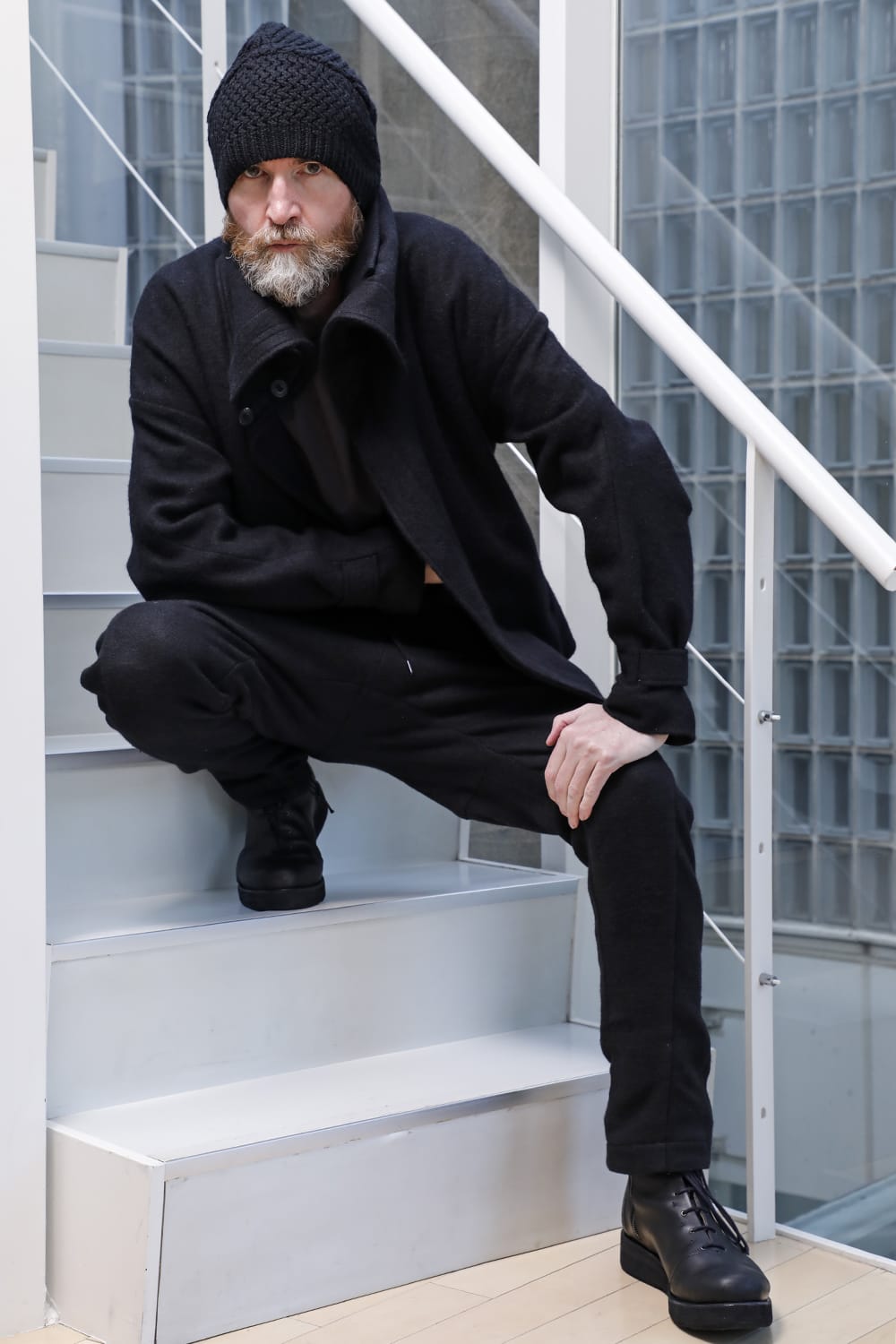 Easy pants brushed cashgora linen