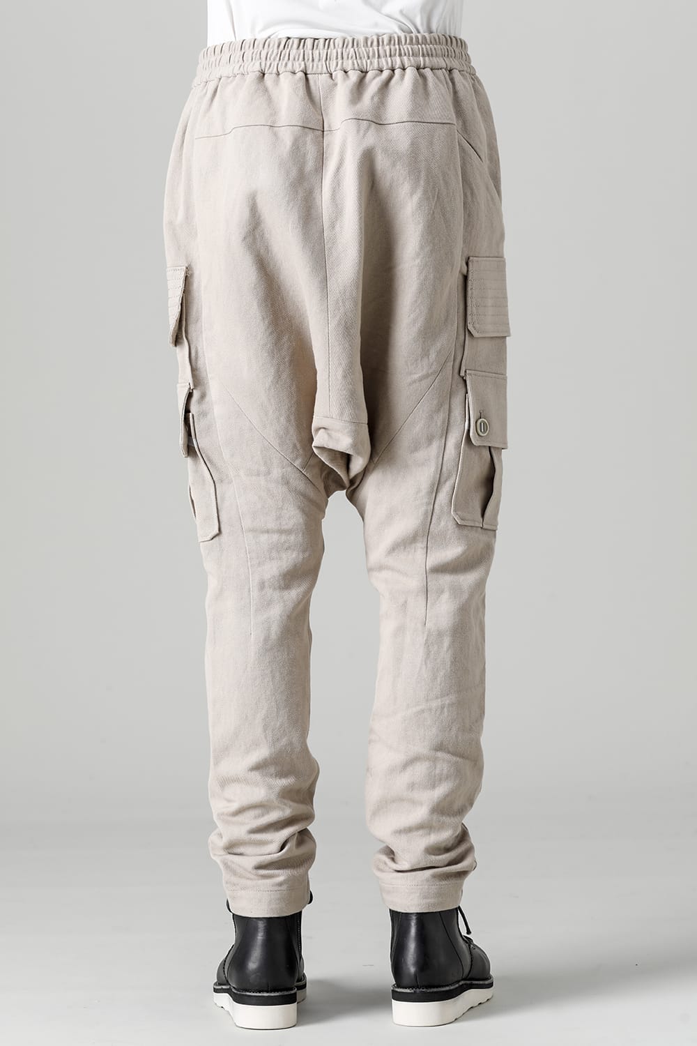 Cargo pants cotton / linen Light Beige