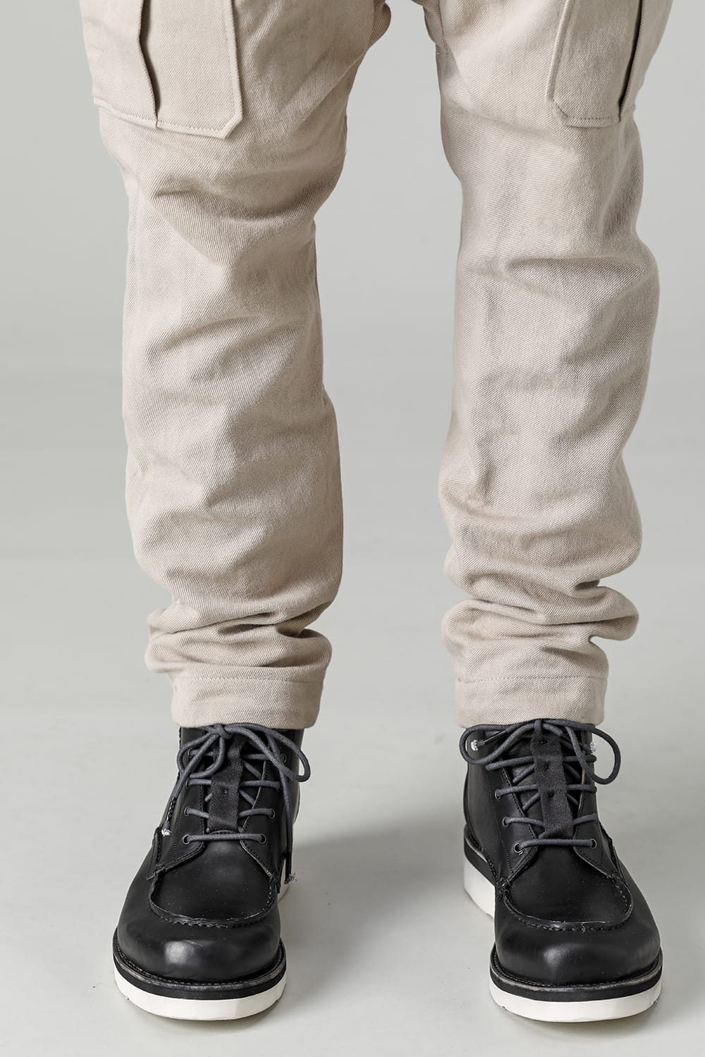 Cargo pants cotton / linen Light Beige