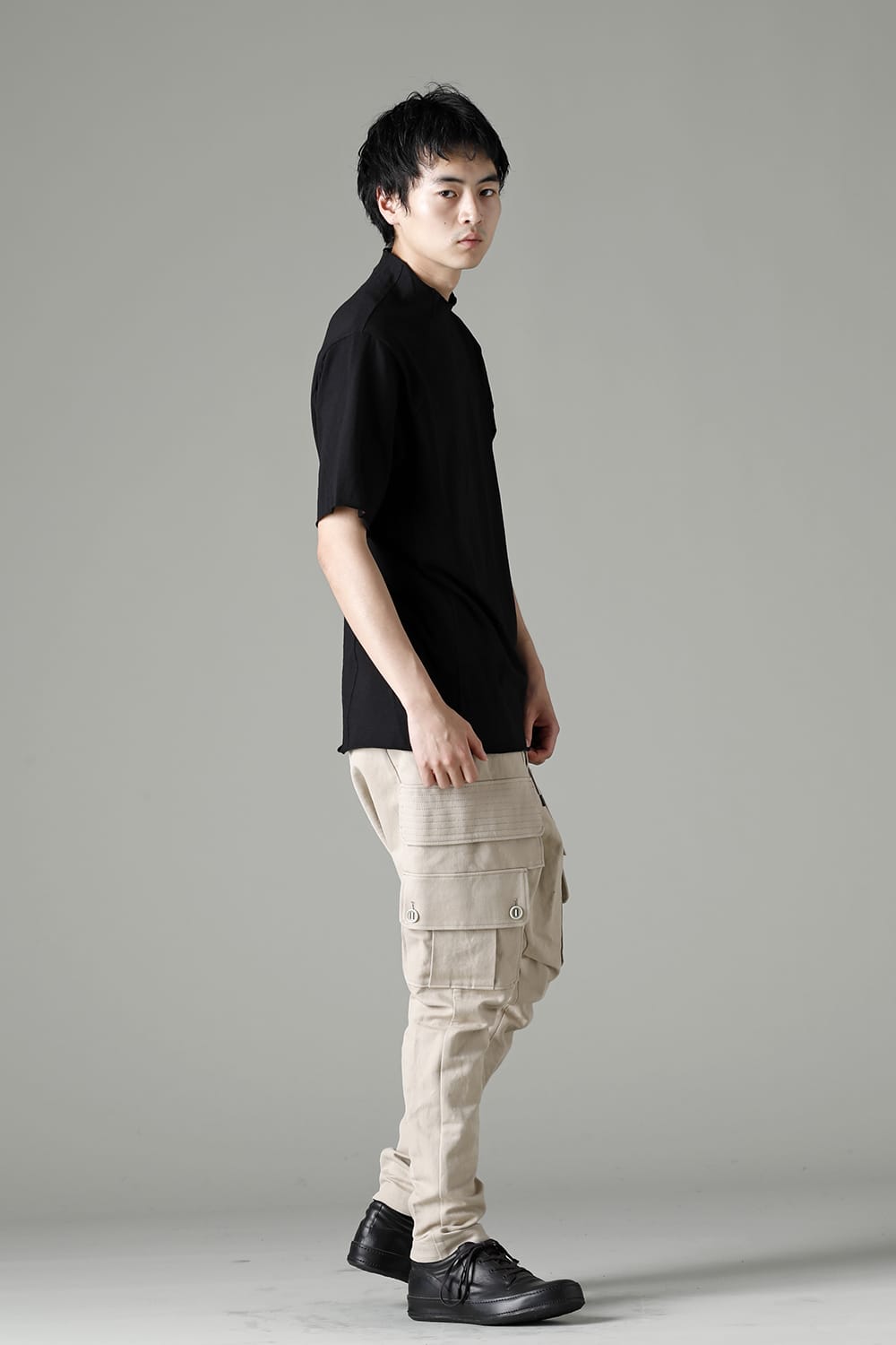 Cargo pants cotton / linen Light Beige