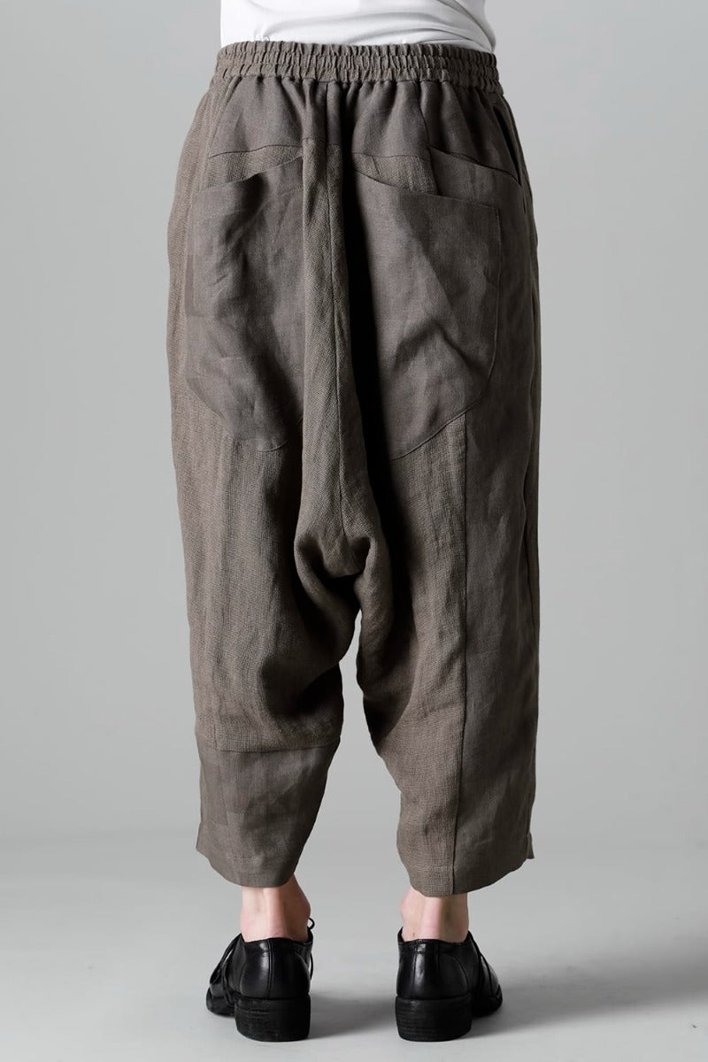 Relax pants     Linen combination