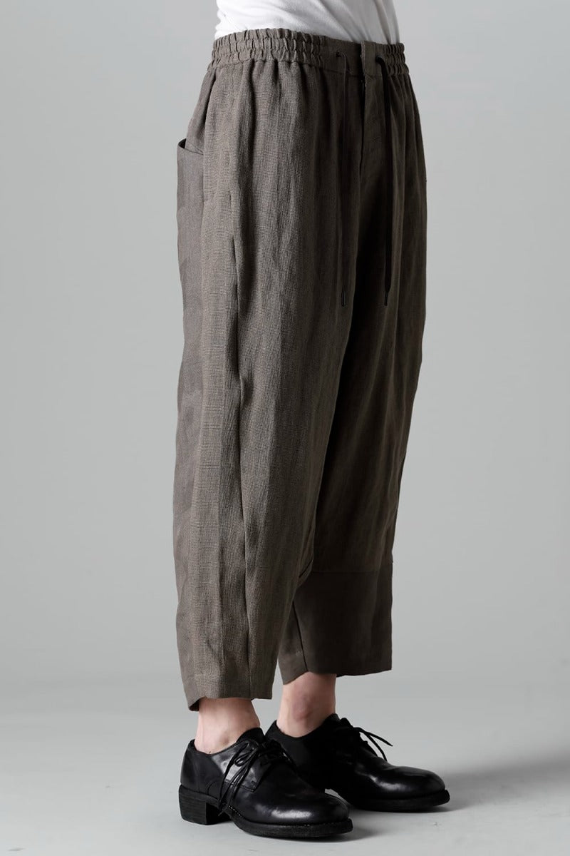 Relax pants     Linen combination