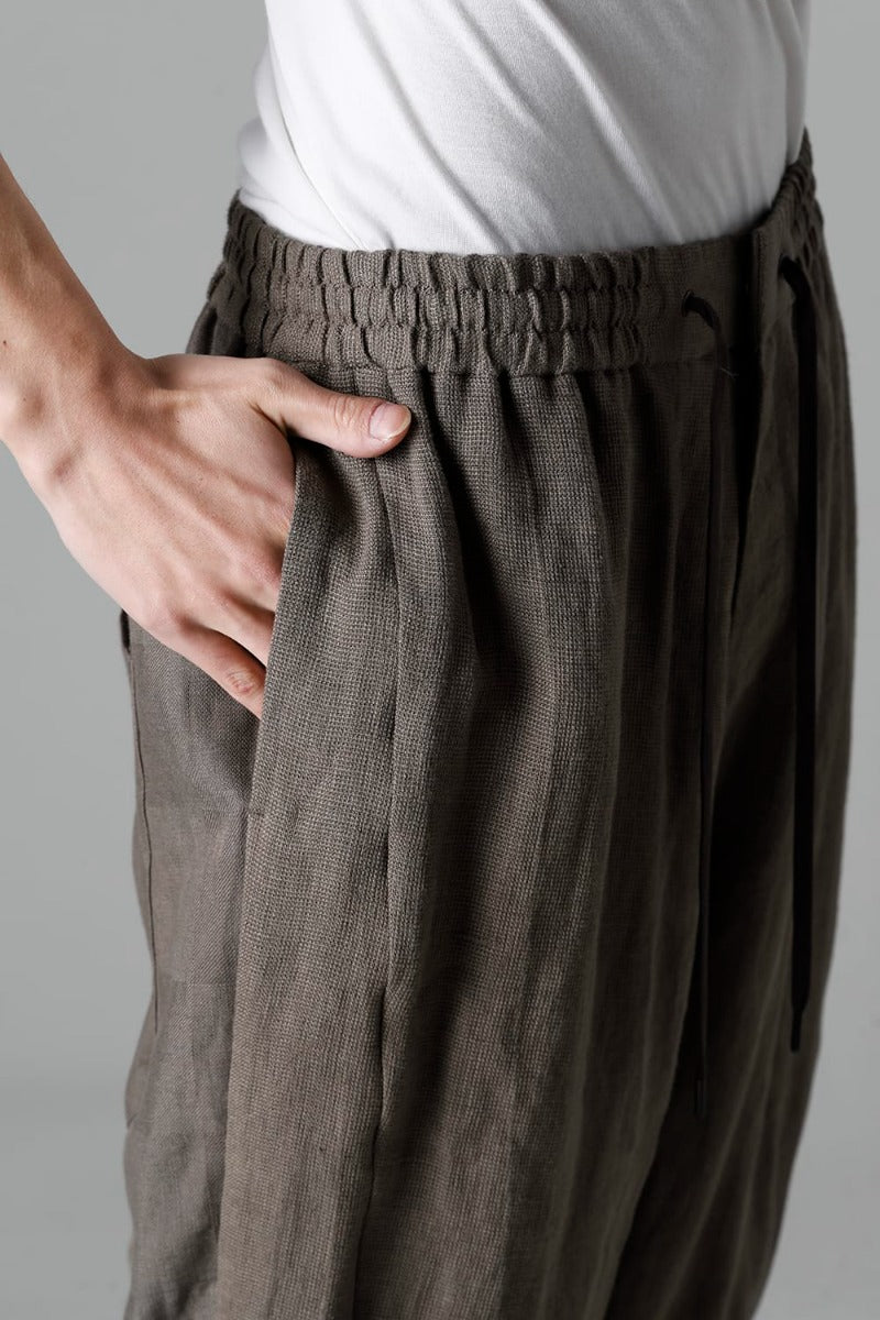 Relax pants     Linen combination