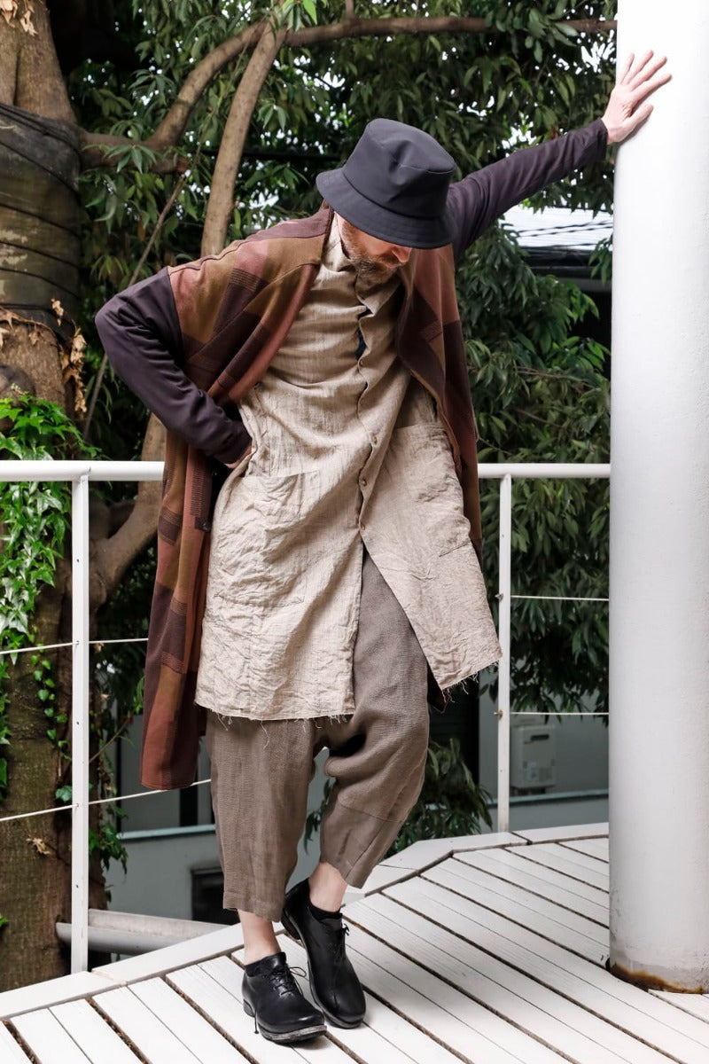 Relax pants     Linen combination