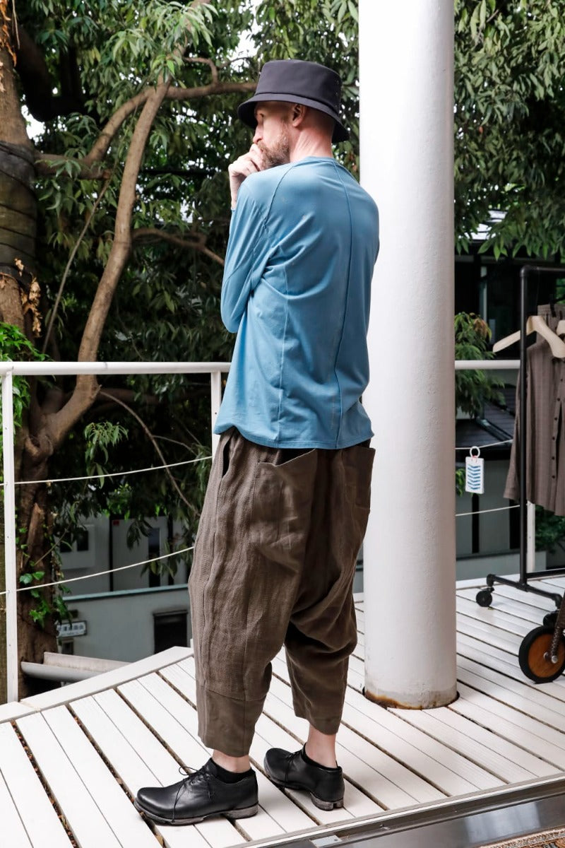 Relax pants     Linen combination