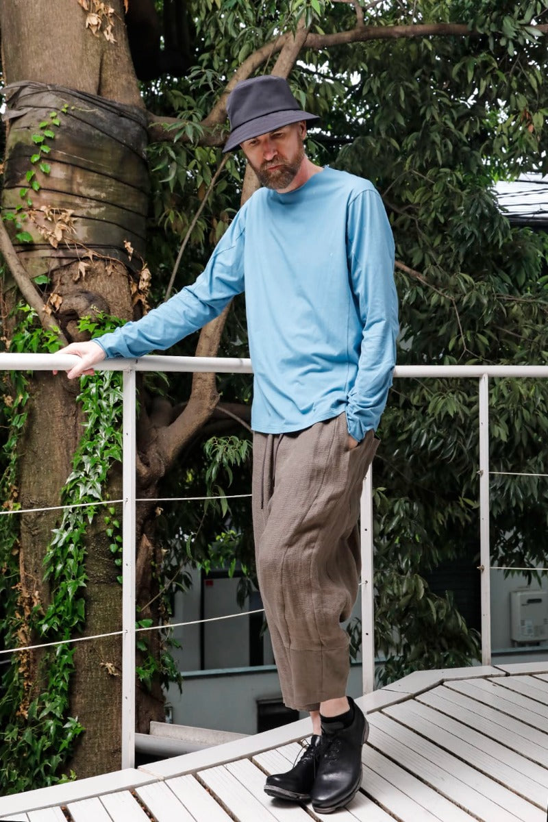 Relax pants     Linen combination